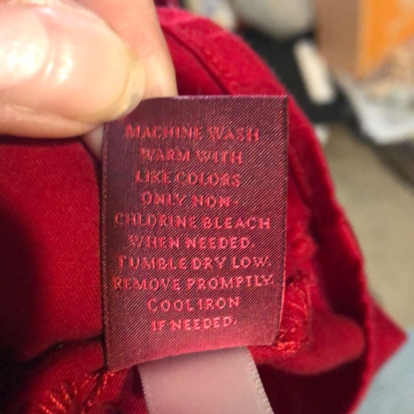 Classy Red Button down - Picture 8 of 8